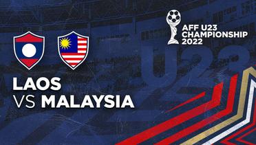 Full Match - Laos vs Malaysia | AFF U-23 Championship 2022