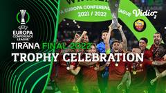Roma's Trophy Celebration | UEFA Europa Conference League 2021/2022
