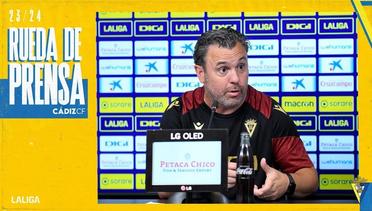 Rueda de prensa de Sergio Gonzalez en la previa del Cadiz - Alaves | Cadiz Club de Futbol