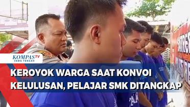 Keroyok Warga Saat Konvoi Kelulusan, Pelajar SMK di Rembang Ditangkap Polisi
