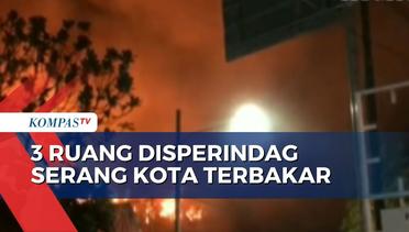 Kebakaran di Kantor Disperindag Kota Serang, Api Berhasil Dipadamkan Setelah 2 Jam!