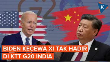 Biden Marah Xi Jinping Absen KTT G20 India