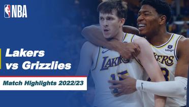 Match Highlights | Game 1: LA Lakers vs Memphis Grizzlies | NBA Playoffs 2022/23