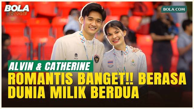 Momen Romantis Alvin dan Catherine Warnai Final Voli Putra SEA Games 2025!