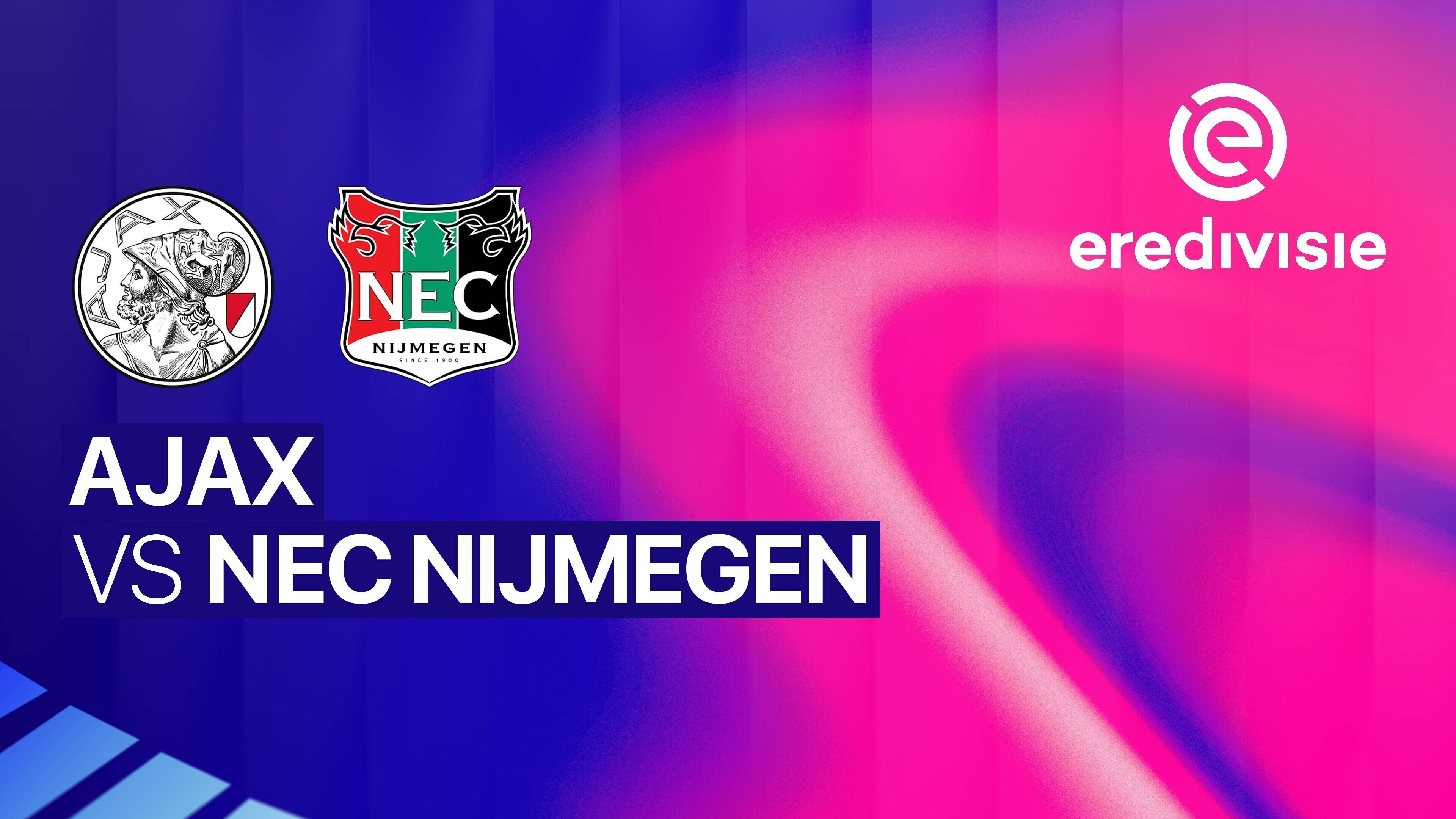 Ajax vs NEC Nijmegen