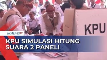 Siap-siap Pemilu Serentak 2024, KPU Gelar Simulasi Penghitungan Suara 2 Panel di Palembang!