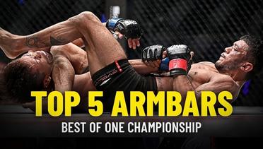 ONE Championship's Top 5 Armbars