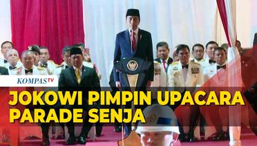 [FULL] Jokowi Pimpin Upacara Parade Senja Kemenhan, Dihadiri Prabowo dan SBY