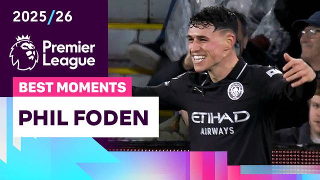 Aksi Phil Foden | Fulham vs Man City | Premier League 2025/26
