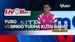 Putra: Yuso vs Singo Yudha Kutai Barat - Highlights | Livoli Divisi 1 2023