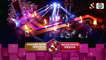 Megahnya Panggung Outdoor! Dan Hebohnya Para Penonton | Konser Raya 31 Tahun Indosiar