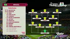 Starting Line Up Brazil vs Korea Republic | FIFA World Cup Qatar 2022
