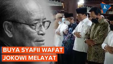 Buya Syafii Wafat, Jokowi Melayat ke Masjid Kauman Yogyakarta