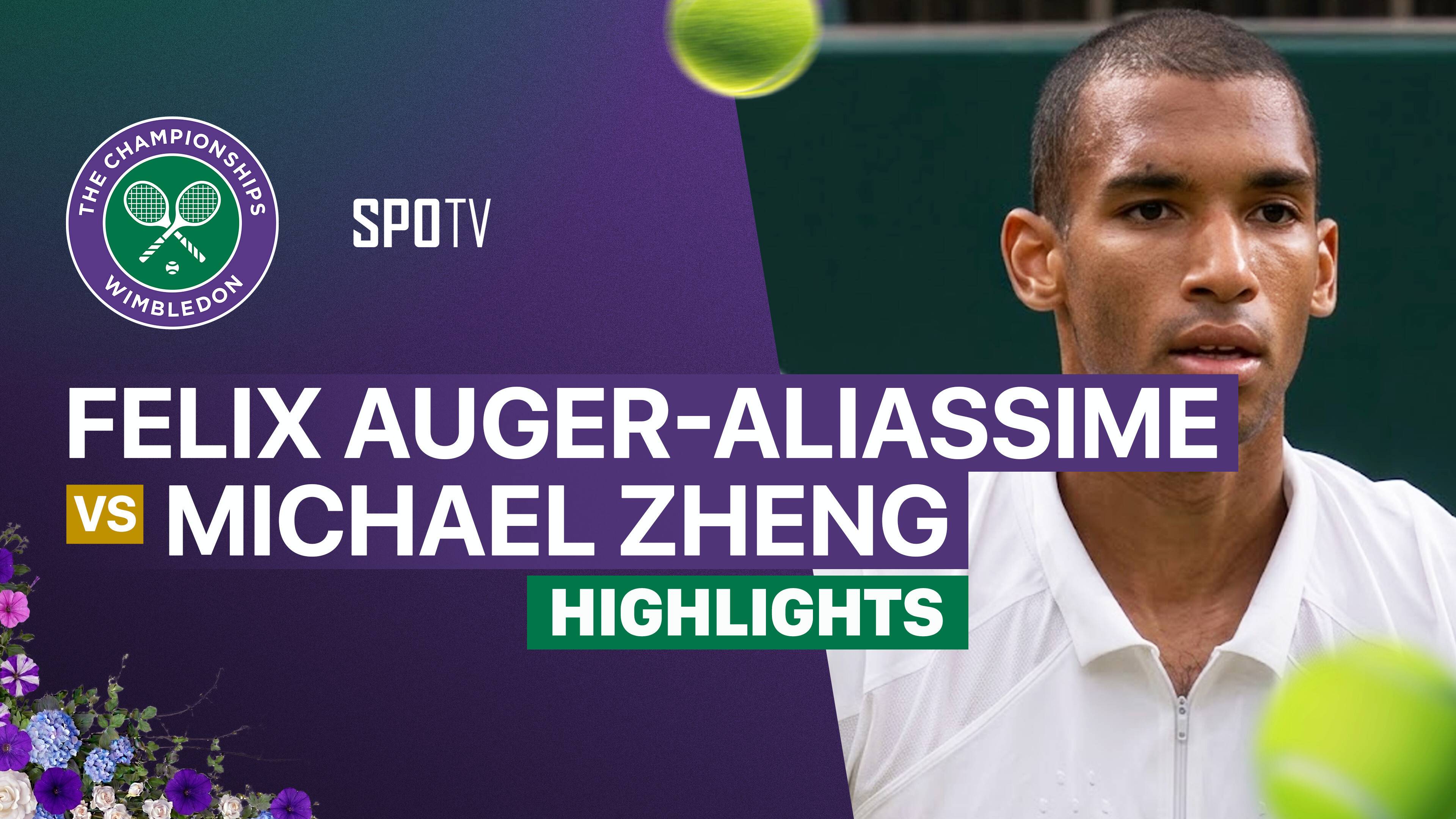 Felix Auger-Aliassime vs Michael Zheng - Gentlemen's Singles Third Round | Wimbledon 2026