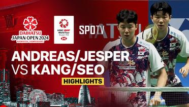 Andreas Sondergaard/Jesper Toft (DEN) vs Kang Min Hyuk/Seo Seung Jae (KOR) - Highlights | Daihatsu Japan Open 2024 - Men's Doubles