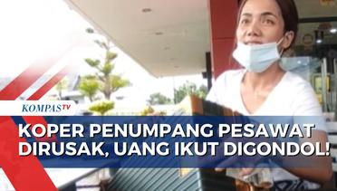 Merugi Jutaan Rupiah, Penumpang Pesawat Tujuan Medan-Jakarta Jadi Korban Pembobolan Koper!