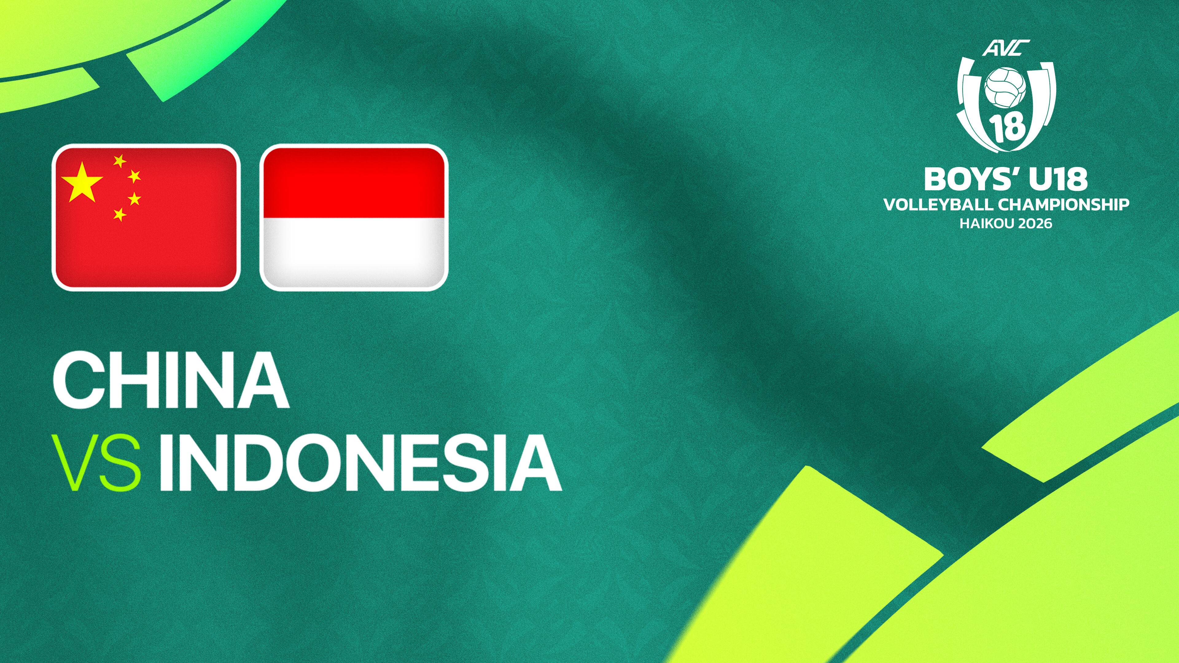 China vs Indonesia