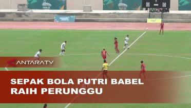 Sepak bola putri Babel raih perunggu usai tekuk DKI Jakarta