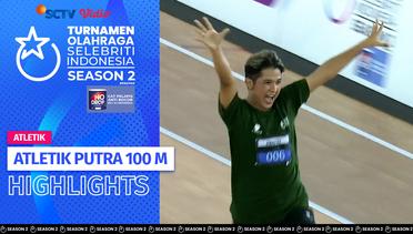 Highlights Atletik Putra 100 M | TOSI Season 2
