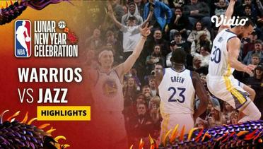 Golden State Warriors vs Utah Jazz - Highlights | NBA Regular Season 2023/24