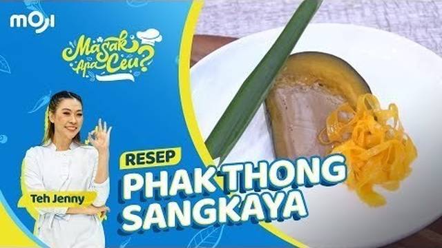 RESEP PHAK THONG SANGKAYA, CUSTARD LABU THAILAND | MASAK APA CEU? - Moji
