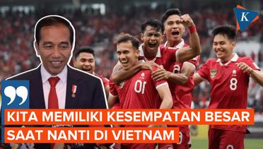 Keyakinan Jokowi Timnas Mampu Berbicara Banyak di Vietnam