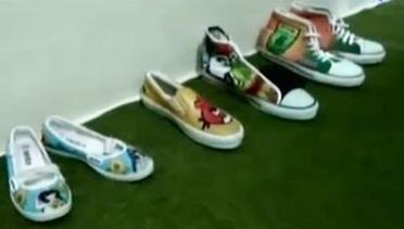 VIDEO: Bisnis Sepatu Lukis Beromzet Ratusan Juta Per Bulan