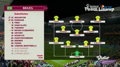 Starting Line Up Brazil vs Korea Republic | FIFA World Cup Qatar 2022