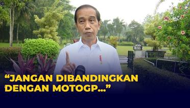 Jokowi Buka Suara Soal Heboh Syarat Mudik Beda dengan Nonton MotoGP