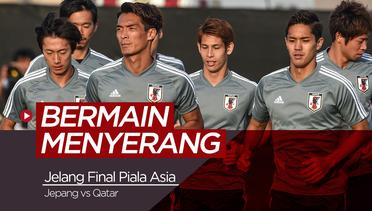 Jelang Final Piala Asia 2019, Jepang Bermain Menyerang Hadapi Qatar