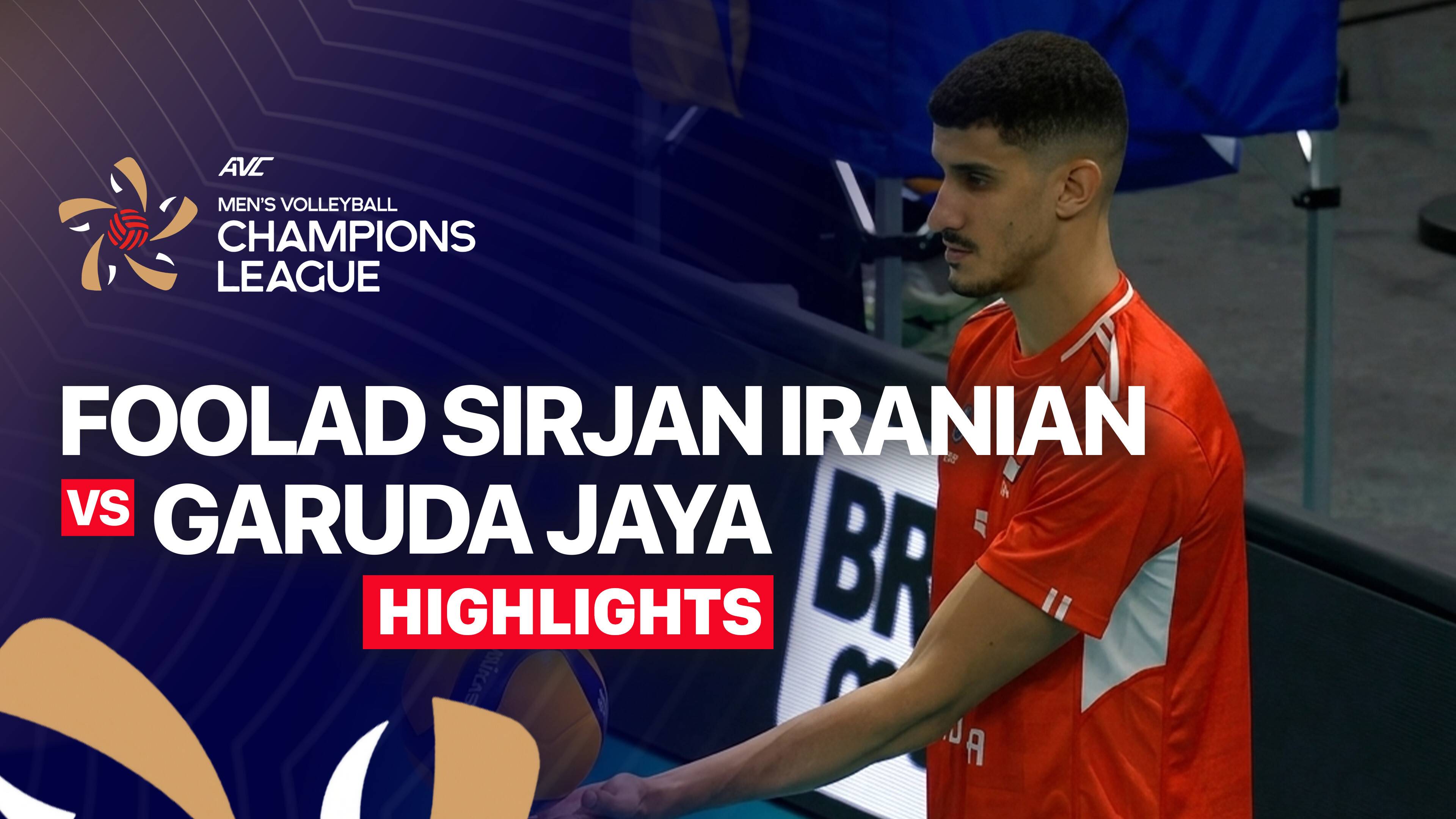 Foolad Sirjan Iranian vs Jakarta Garuda Jaya