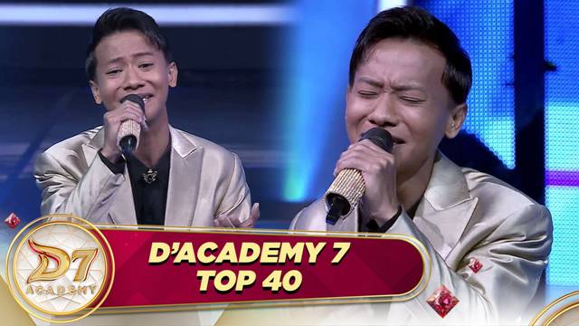 Nggak Ada Lawannn!!! Robi Bawakan Lagu "Untuk Apa Lagi" Bikin Semua Terpukau? | D'academy 7 Top 40