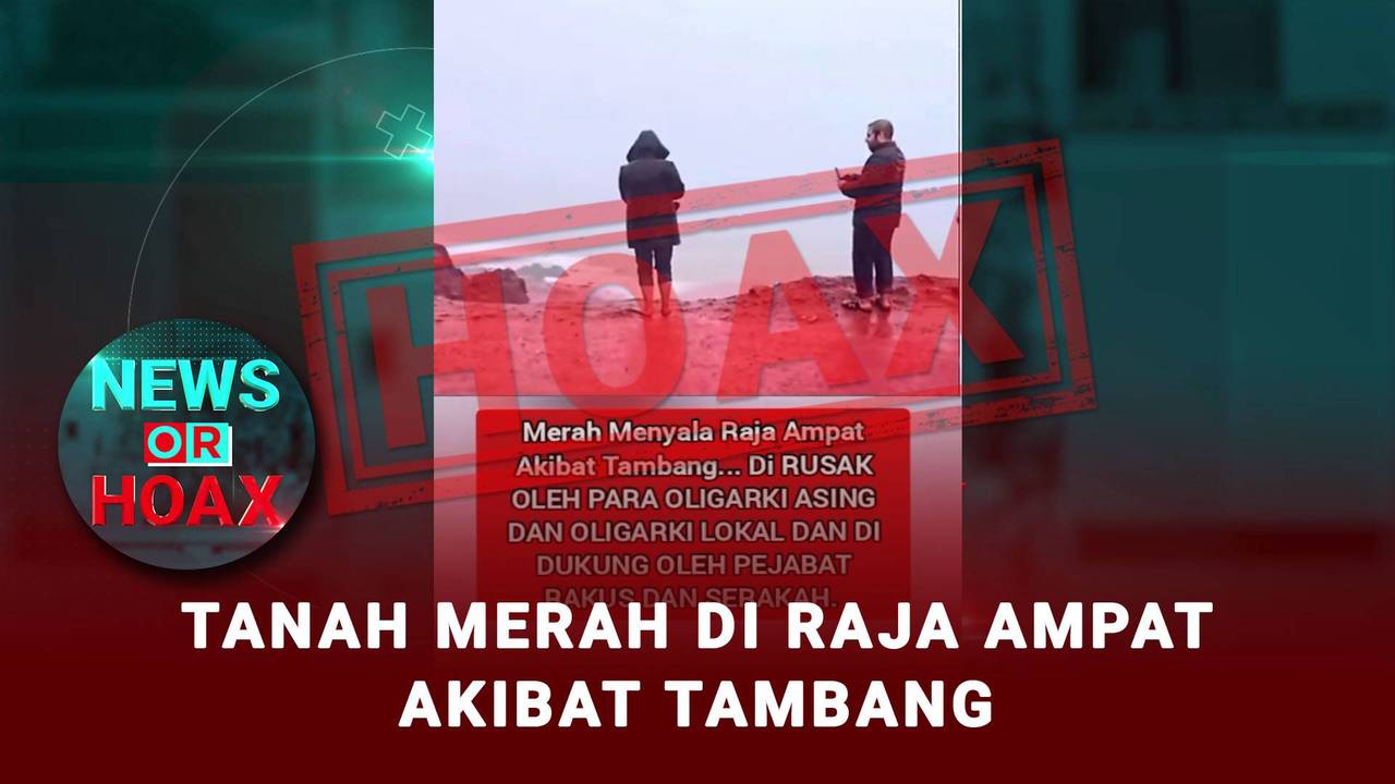 Hoax Tanah Merah di Raja Ampat Akibat Tambang - Kompas TV