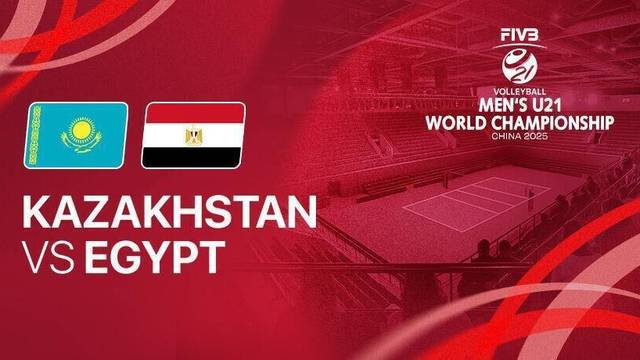 Kazakhstan vs Egypt - Full Match | FIVB Men's U21 World Championship 2025