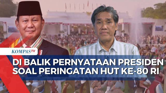 Presiden Prabowo Sebut HUT RI ke-80 Digelar Sederhana, Begini Kata Mantan Wartawan Istana