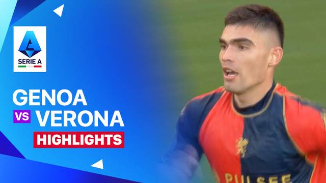 Genoa vs Verona - Highlight | Serie A 2025/26