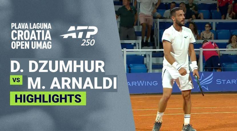 Damir Dzumhur vs Matteo Arnaldi - Quarter Finals | ATP 250: Plava Laguna Croatia Open Umag 2026