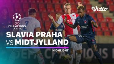 Highlight - Slavia Praha vs Midtjylland I UEFA Champions League 2020/2021