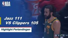 NBA I Cuplikan Pertandingan : Jazz 111 vs  Clippers 105