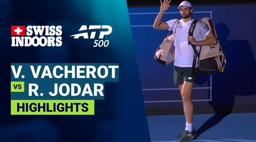 Valentin Vacherot vs Rafael Jodar - Round 2 | ATP 500: Swiss Indoors Basel 2026