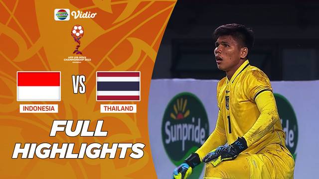 Full Highlights - Indonesia VS Thailand | Piala AFF U-19 2022