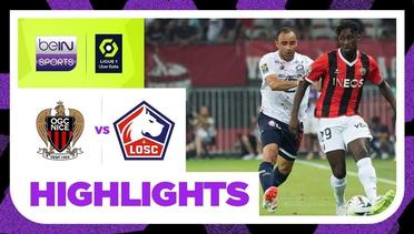 Nice vs Lille - Highlights | Ligue 1 2023/2024