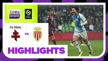 Metz vs Monaco - Highlights | Ligue 1 2023/2024