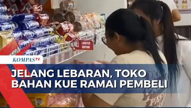 Jelang Lebaran, Toko Bahan Kue di Denpasar Bali Ramai Pembeli