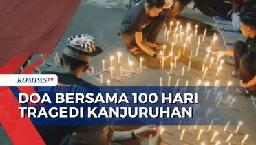 Warga Gelar Doa Bersama 100 Hari untuk Korban Tragedi Kanjuruhan