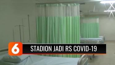 Disulap Jadi RS Khusus Covid-19, Stadion Candrabhaga Bekasi Siap Tampung Pasien