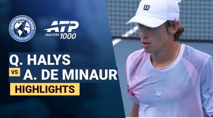 Quentin Halys vs Alex de Minaur - Round 2 (Tony Trabert Stadium) | ATP 1000: Cincinnati Open 2026