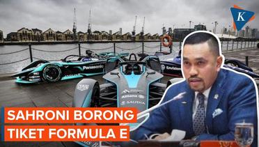 Ketua Pelaksana Formula E Jakarta Borong Tiket Senilai 1,2 Milyar