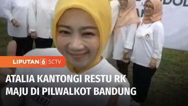 Atalia Praratya Dapat Restu Ridwan Kamil jadi Calon Wali Kota Bandung | Liputan 6