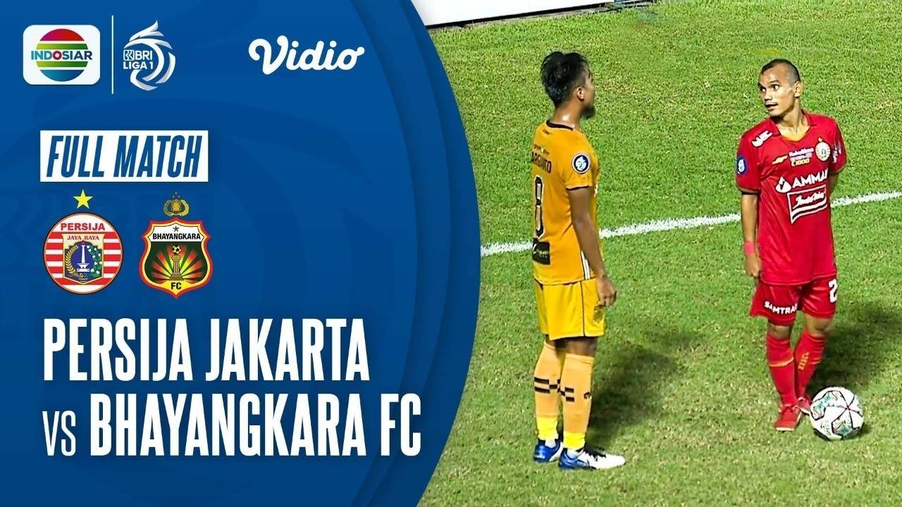 Full Match: Persija Jakarta vs Bhayangkara FC | BRI Liga 1 2021/2022